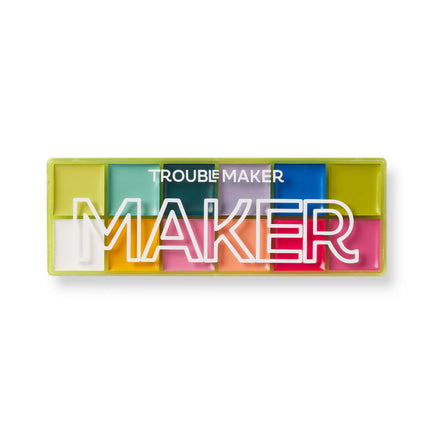 Trouble Maker Cream Colourful Maker Palette The Mixer, bestverkochte cream oogschaduw