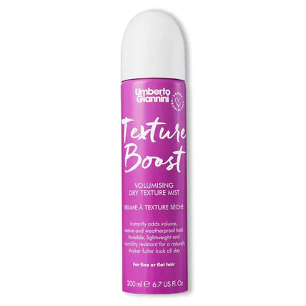 Umberto Giannini Volume Boost Dry Texture Mist, bestverkocht curly girl haarstylingproduct van Boozyshop