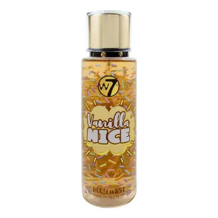 W7 Cosmetics Body Mist Vanilla Nice, bestverkochte body mist van Boozyshop