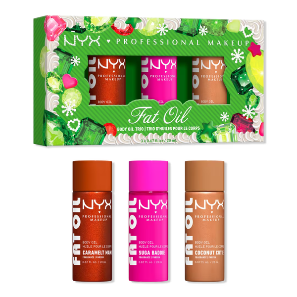 Bling the Halls Body Oil Mini Kit