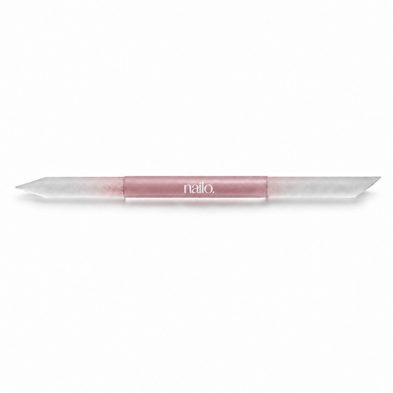 Nailo Glass Cuticle Pusher, herbruikbare nagelriemtool van glas