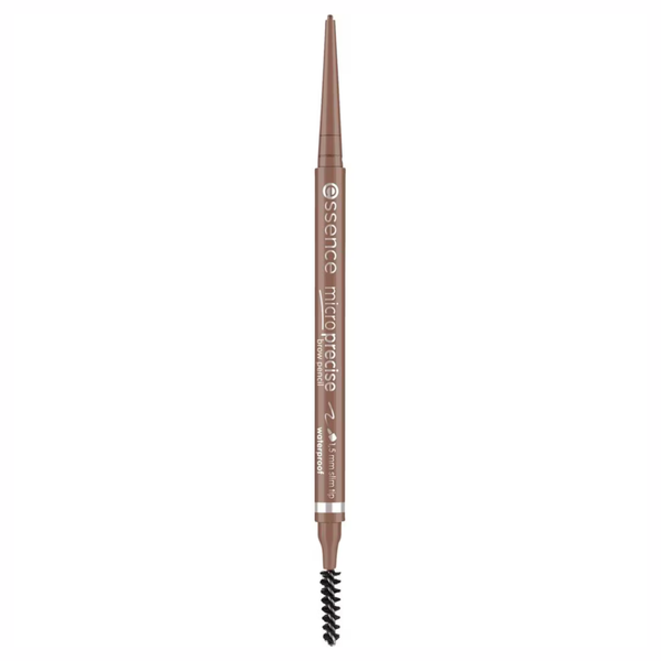 Essence Micro Precise Brow Pencil 02 Taupe, wenkbrauwpotlood met spooliebrushje