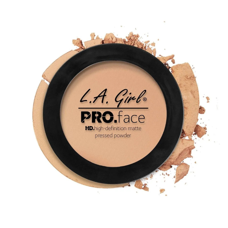 LA Girl Pressed Powder GPP606 Buff, HD poeder voor een matte finish