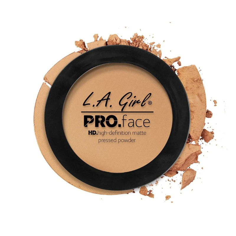 LA Girl Pressed Powder GPP609 Medium Beige, een compact poeder voor het gezicht