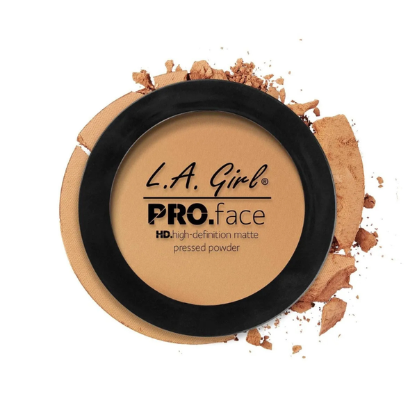 LA Girl Pressed Powder GPP611 True Bronze, langhoudend poeder met oil control formule
