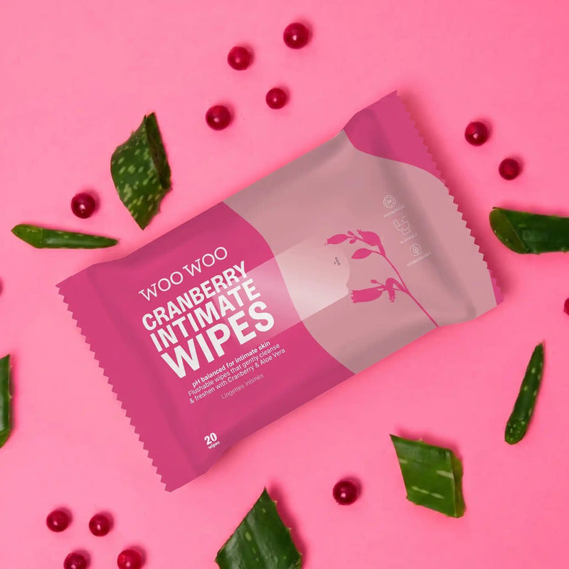 FREE Cranberry Intimate Wipes (worth €4.95)