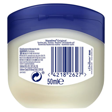 Vaseline Pure Petroleum Jelly Original 50 ml.