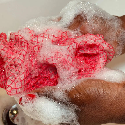 African Fabs African Net Sponge Sapo Green