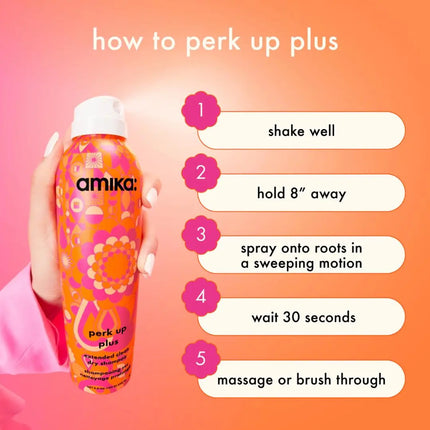 Amika Amika Perk Up Plus Extended Clean Dry Shampoo 199 ml.