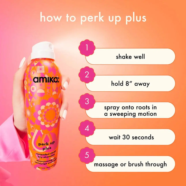 Amika Amika Perk Up Plus Extended Clean Dry Shampoo 199 ml.