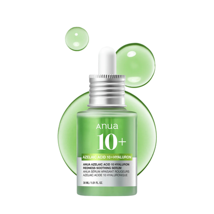 Anua Azelaic Acid 10 Hyaluron Redness Soothing Serum