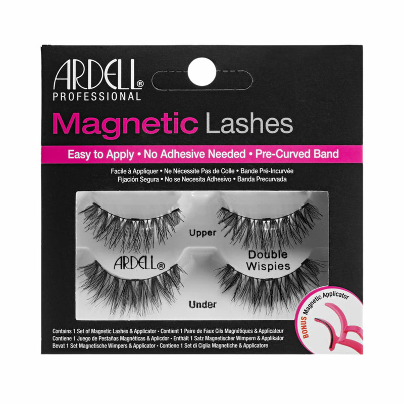 Ardell Magnetic Lashes Double Wispies Incl Applicator, magnetische nepwimpers met applicator.