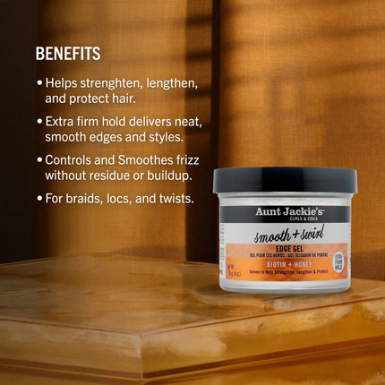 Aunt Jackie's Biotin + Honey Edge Gel