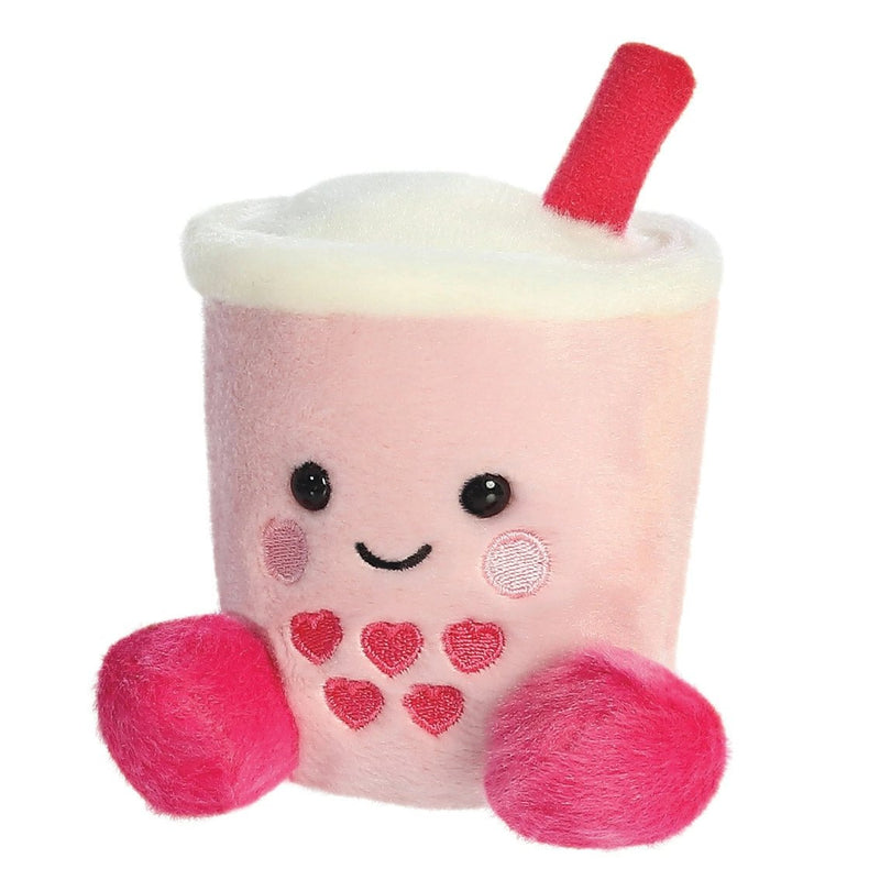 Aurora World Palm Pals Tangy Heart Boba, zachte knuffel in boba-vorm, foto 3 van 5