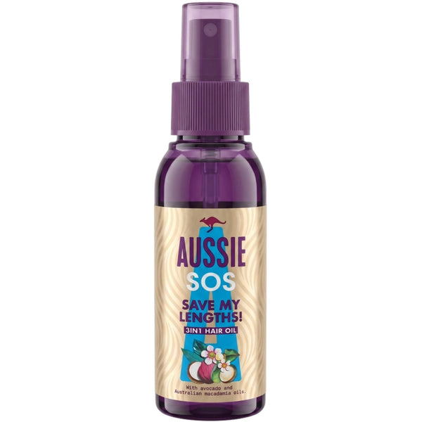 Aussie Sos 3 In 1 Hair Oil Spray Save My Lengths