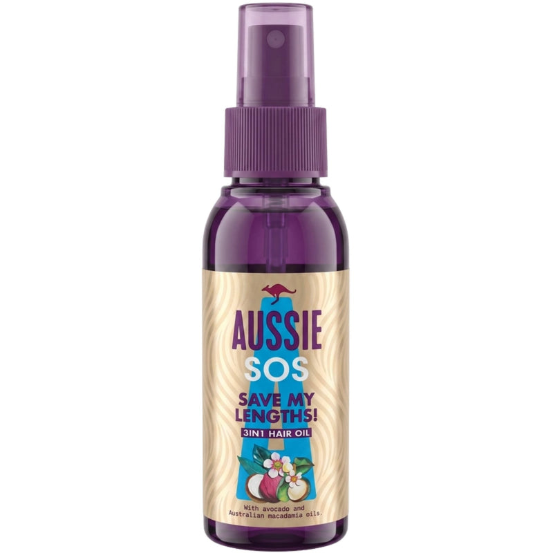 Aussie Sos 3 In 1 Hair Oil Spray Save My Lengths
