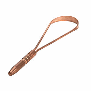 Luxury Tongue Scraper Pure Copper with 1 Handle