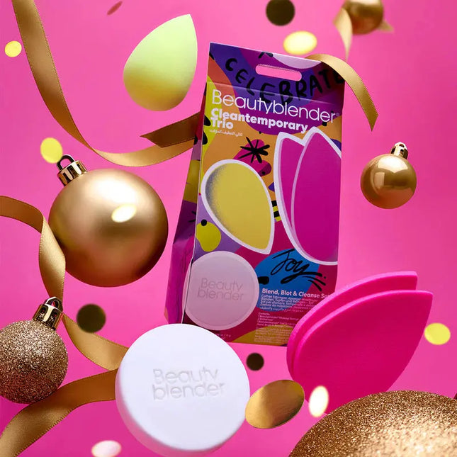 Beautyblender Holiday Cleantemporary Trio Set Blend, Blot & Cleanse
