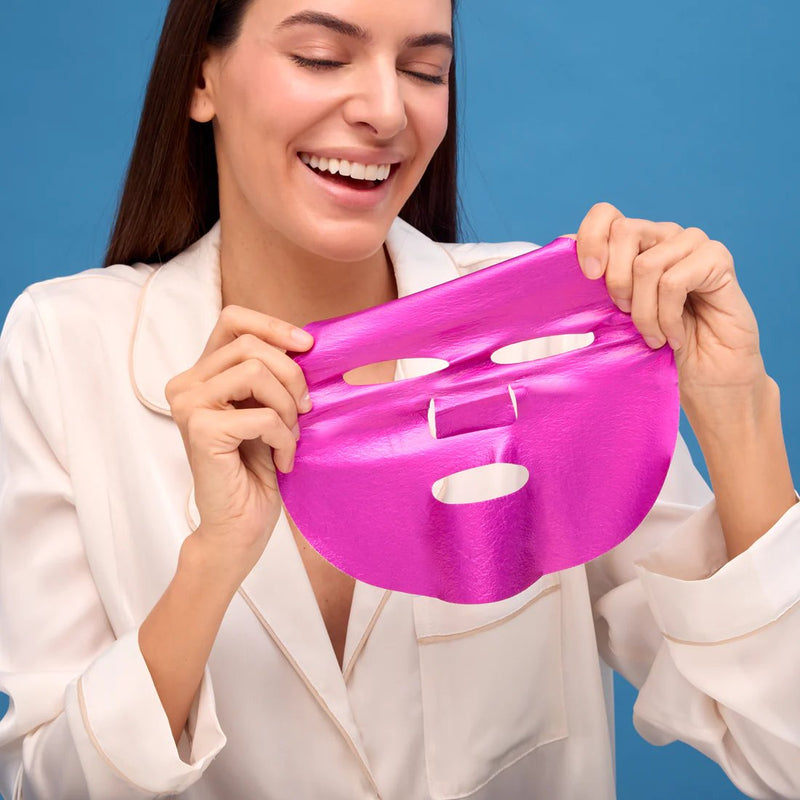 Biovene Bakuchiol Extra Firming Glam Sheet Mask With Watermelon And Hyaluronic Acid