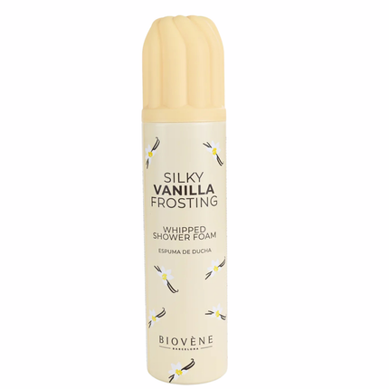 Biovene Silky Vanilla Frosting Whipped Shower Foam