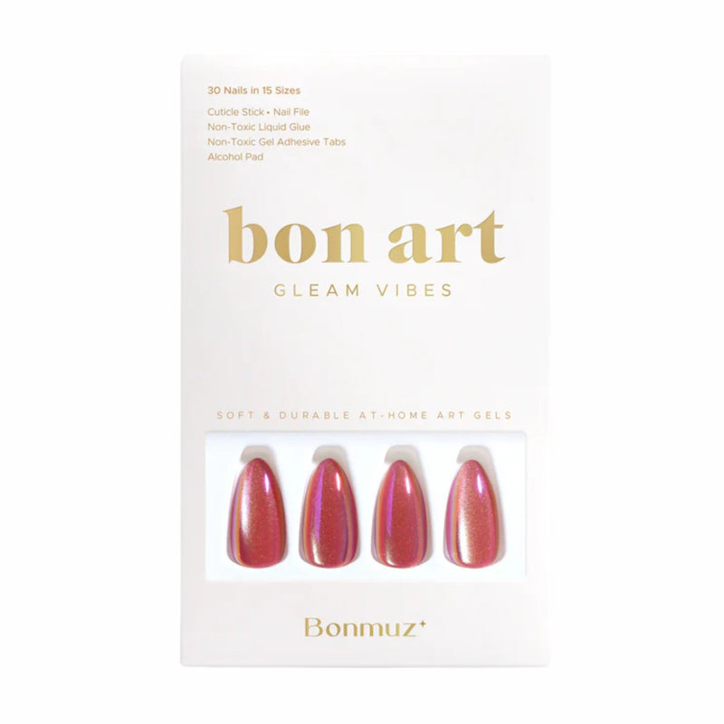 Bonmuz Press-On Nails Glassmelt