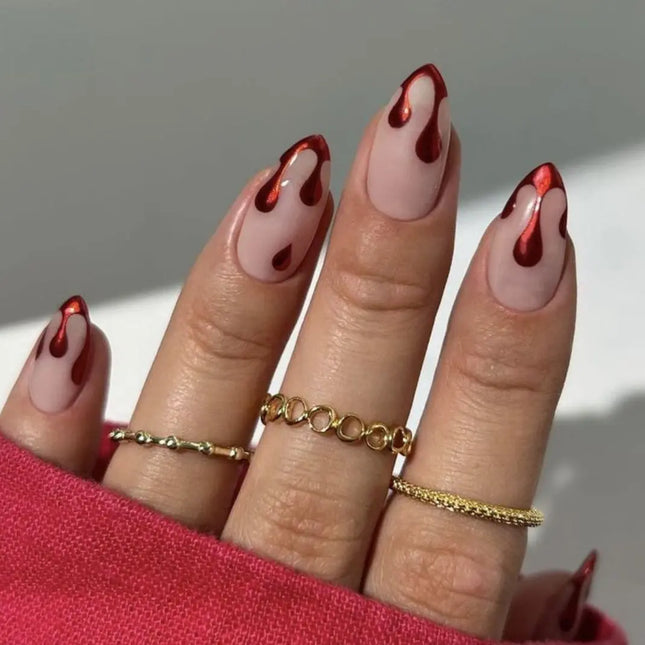 Boozyshop Blood Drip Nails Set