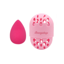 Boozyshop Makeup Sponge Hot Pink + Case Set