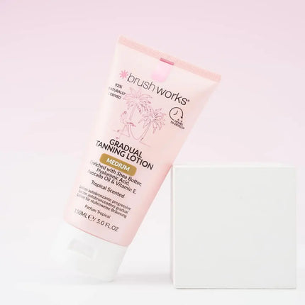 Brushworks Gradual Tanning Lotion Medium