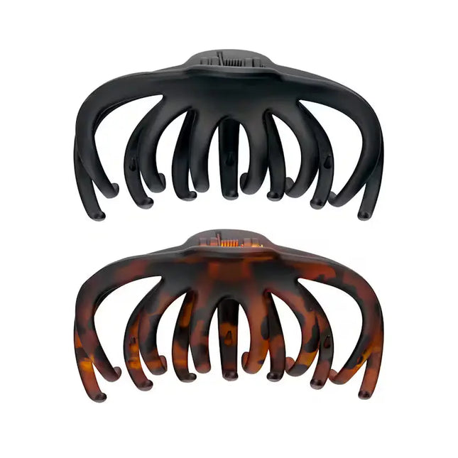 Brushworks Matte Octopus Claw Clips Set
