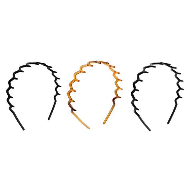 Brushworks Zig Zag Headband Set