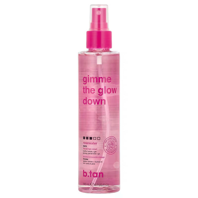 B.tan Gimme The Glow Down Facial Tan Mist