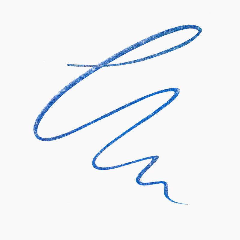 Catrice Hyper Liner Brush Eyeliner Waterproof 030 Midnight Spark Blue