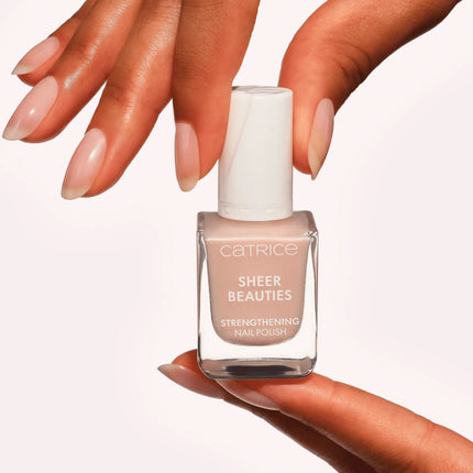 Catrice Sheer Beauties Strengthening Nail Polish 020 Roses Are Rosy