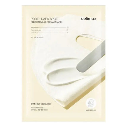Celimax Pore+dark Spot Brightening Cream Mask