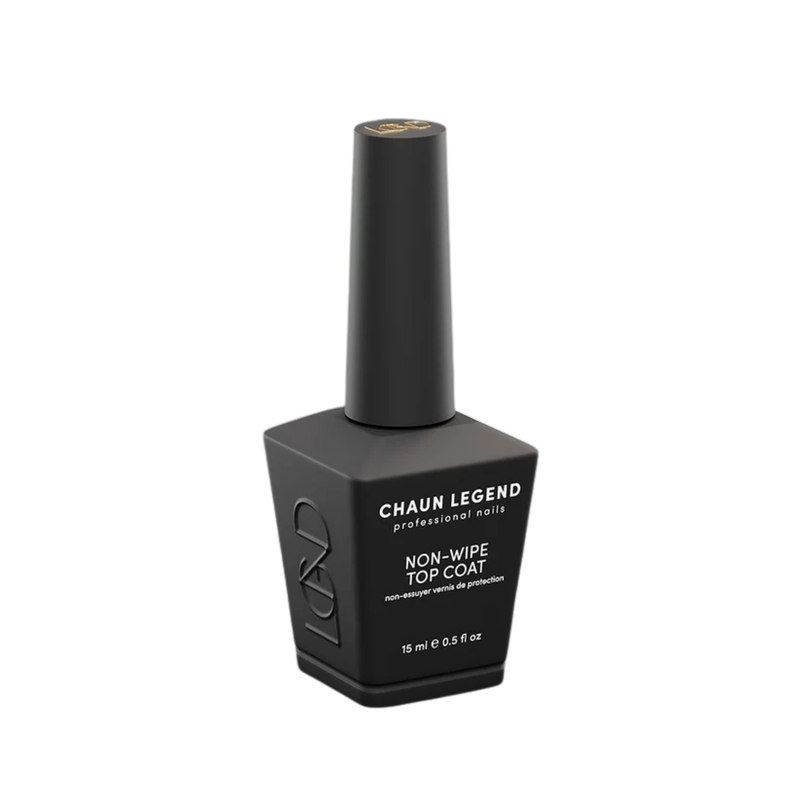 Chaun Legend Non-wipe Top Coat, flesje op witte achtergrond