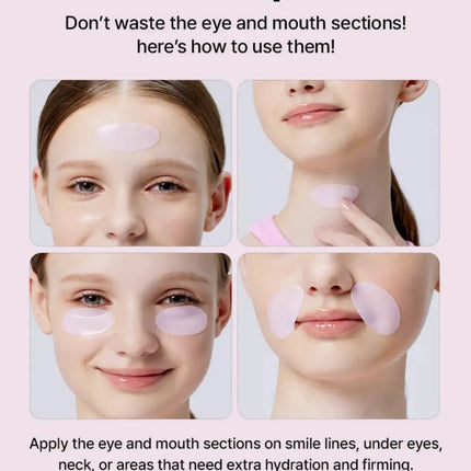 COSRX Peptide Collagen Glow Hydrogel Mask 3-Pack