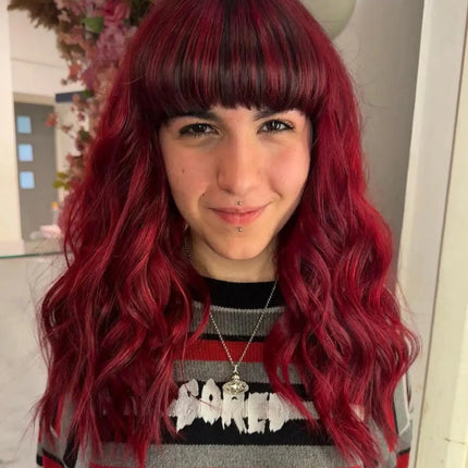 Crazy Color 40 Vermillion Red