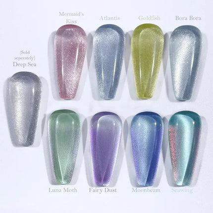 Crisania Neri Sea x Sky Magnetic Cat Eye Gel Polish Goldfish