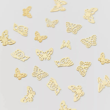Daily Charme Delicate Butterfly Stud Gold
