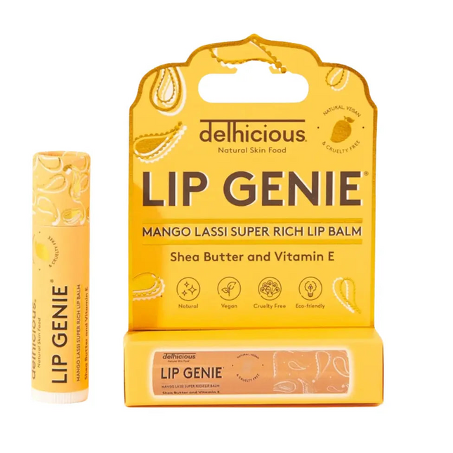 Delhicious Lip Genie Mango Lassi Super Rich Lip Balm