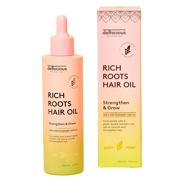 Delhicious Rich Roots Hair & Scalp Oil Amla & Rosemary