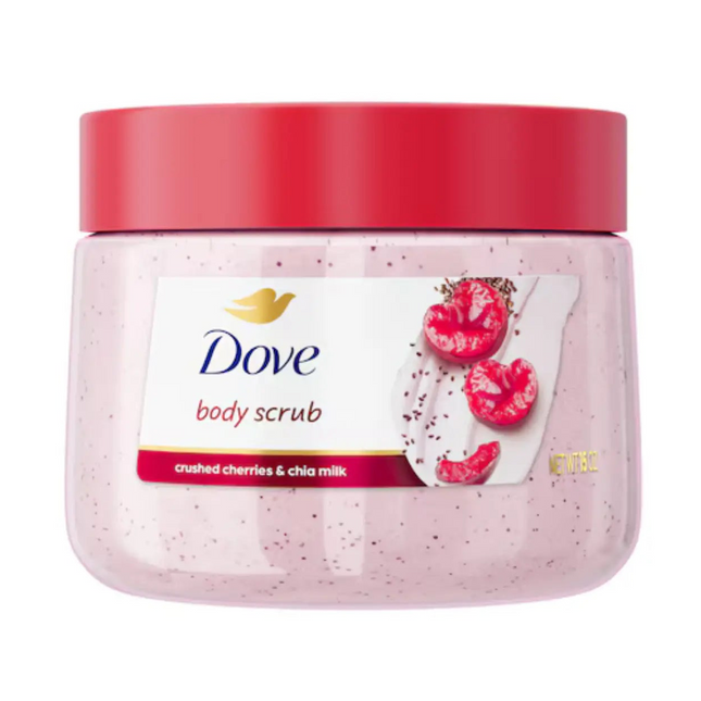 Dove Crushed Cherries & Chia Milk Body Scrub 425 gr.