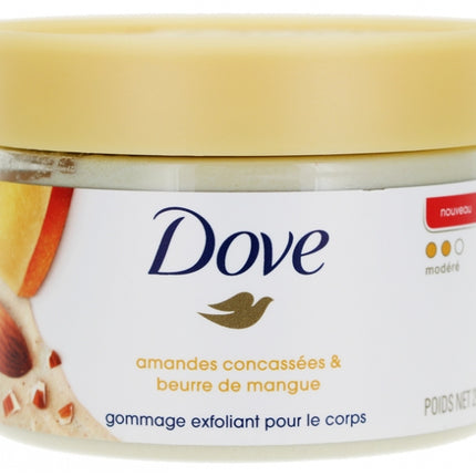 Dove Exfoliating Body Polish Scrub Crushed Almond & Mango Butter