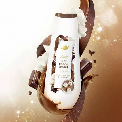 Dove Holiday Treat Body Wash Hot Cocoa Swirl