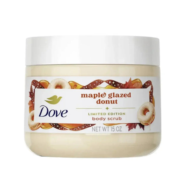 Dove Limited Edition Holiday Treats Body Scrub Maple Glazed Donut