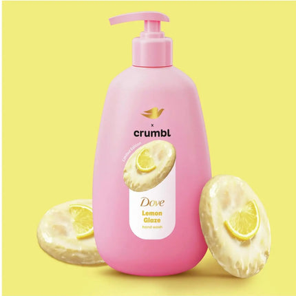 Dove X Crumbl Limited Edition Liquid Hand Soap Lemon Glaze