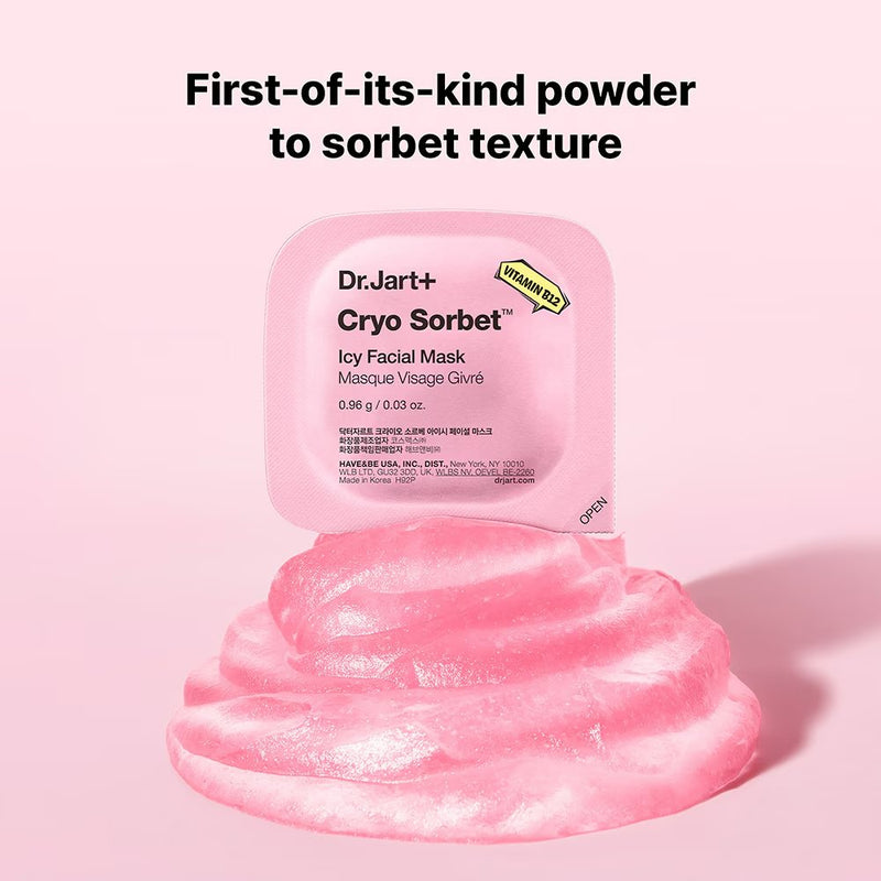 Dr. Jart+ Cryo Sorbet Icy Facial Mask Set 4