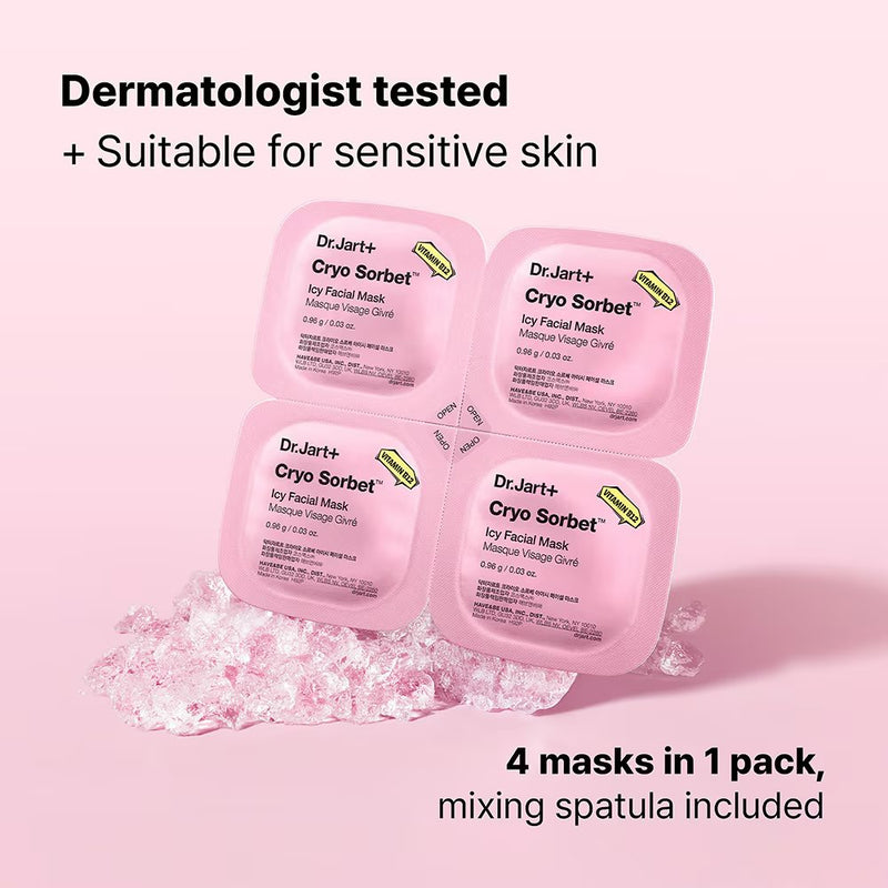 Dr. Jart+ Cryo Sorbet Icy Facial Mask Set 7
