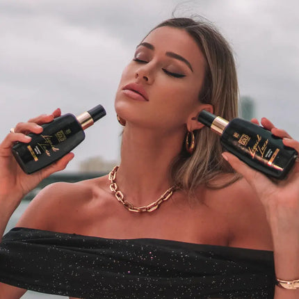 Dripping Gold Liquid Tan Dark