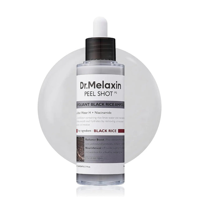 Dr.Melaxin Peel Shot Exfoliant Black Rice Ampoule